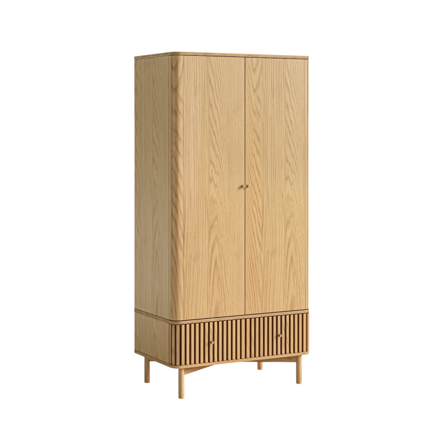 Soho Double Wardrobe - Natural