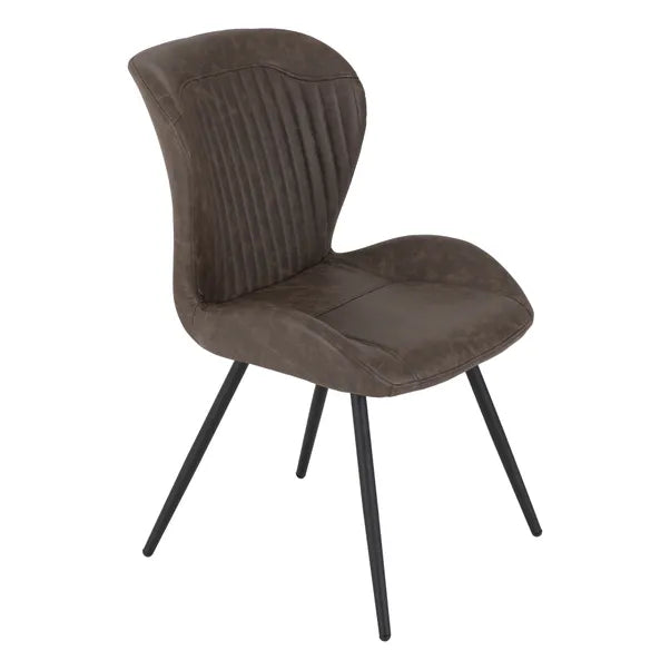 Alberta Dining Chair - Brown