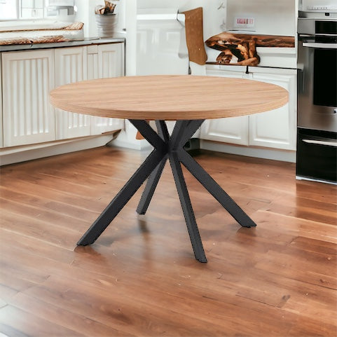 Oxford 1.2m Round Dining Table - Oak