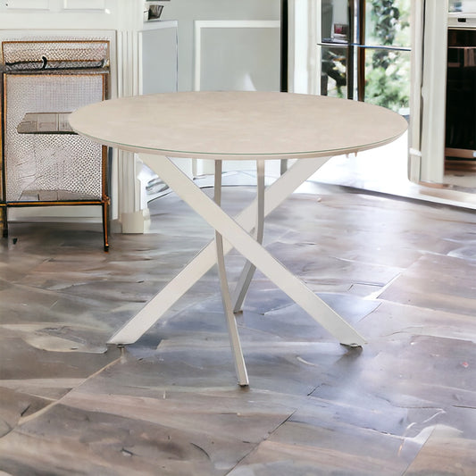 Carlow Round Dining Table - Stone