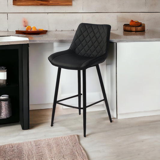 Solero Bar Stool - Black