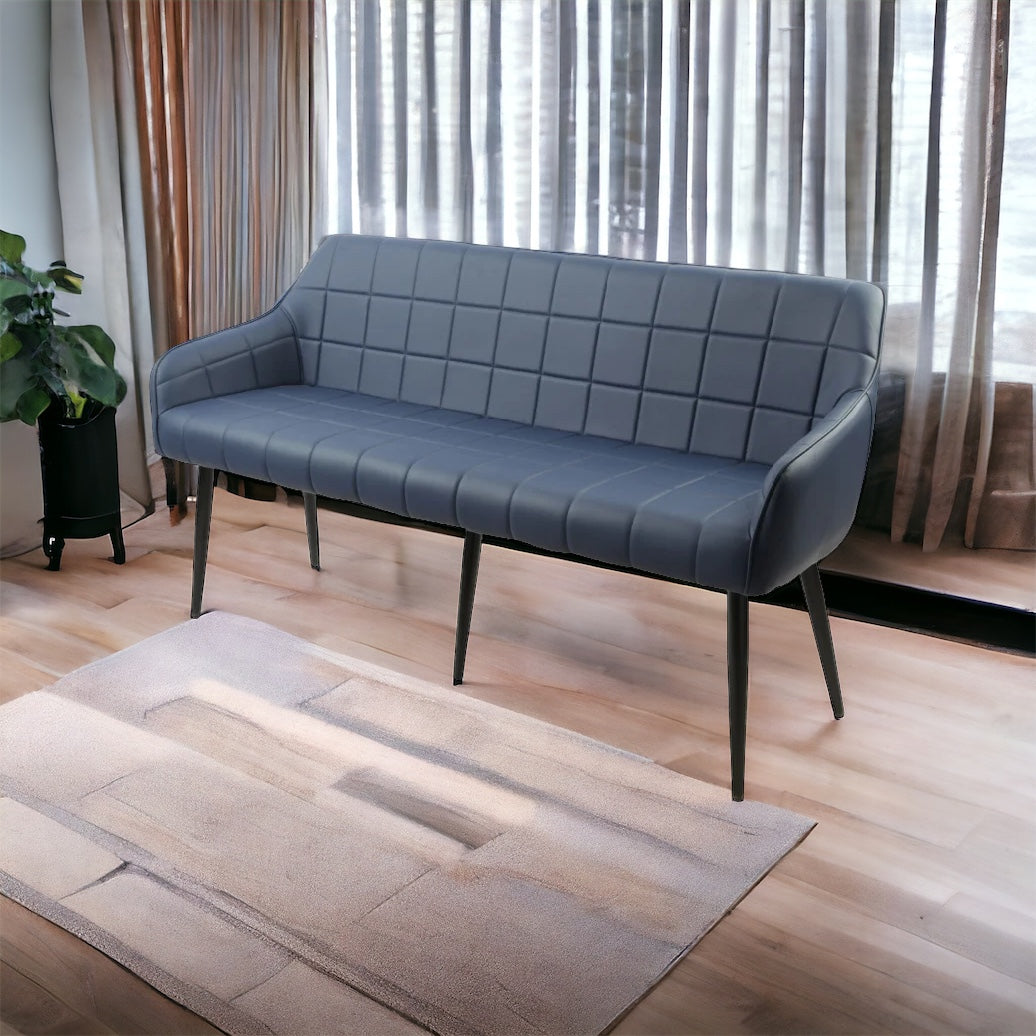 Brance Dining Bench - Blue