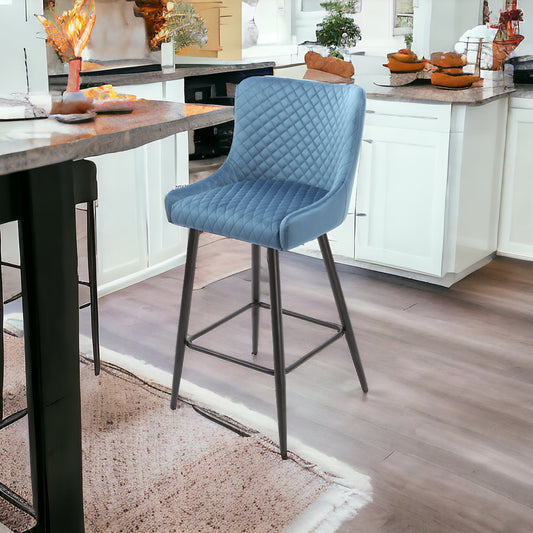 Annabelle Bar Stool - Blue