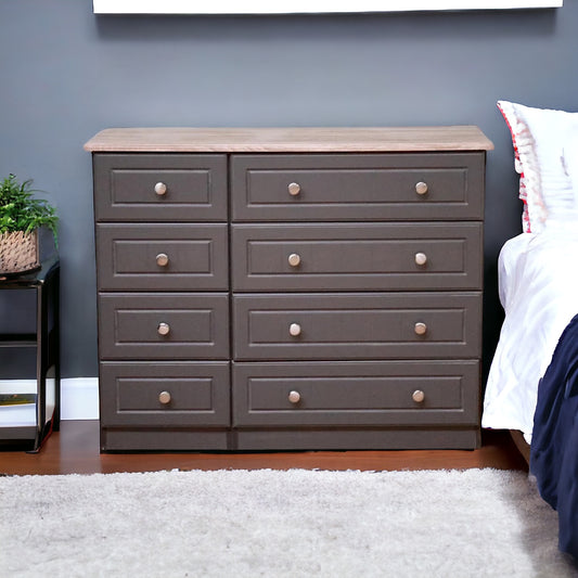 Eden Eight Drawer Chest (Choose Colours)