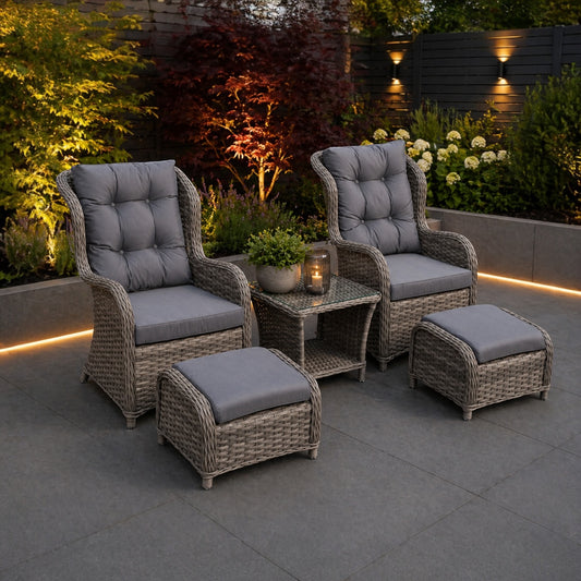 Malaga Rattan Bistro Set