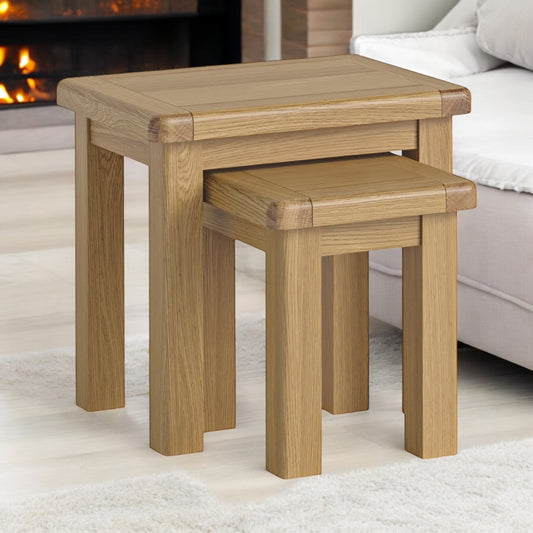 Toronto Nest Of Tables - Oak