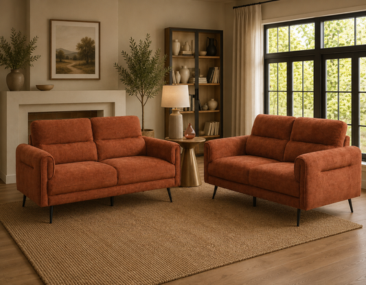 Oakley Sofa Sets - Rust