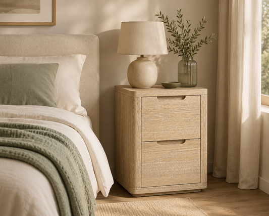Portobello Narrow Bedside Locker