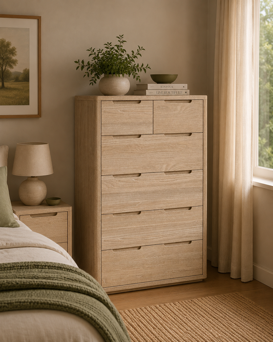 Portobello Six Drawer Chest