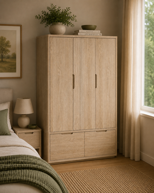 Portobello Three Door Wardrobe