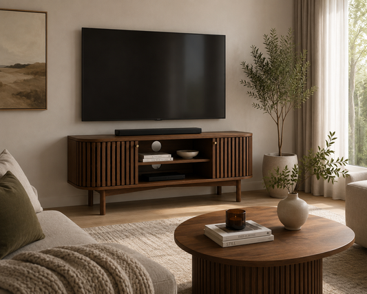 Soho Media / TV Unit - Walnut