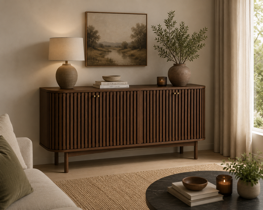 Soho Large Sideboard - Walnut