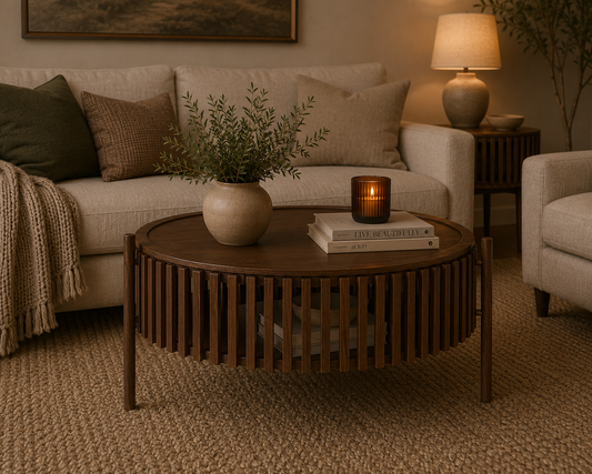 Soho Storage Coffee Table - Walnut