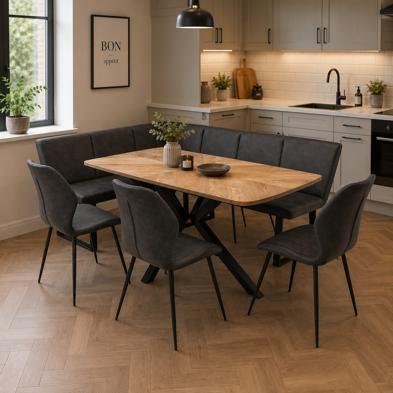 Hampton Corner Dining Set