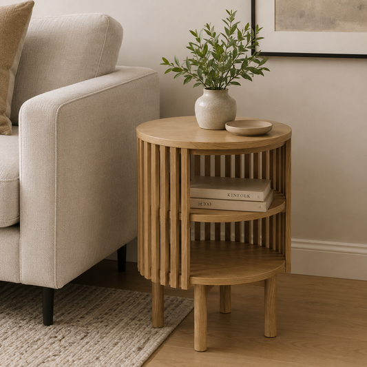 Soho Open Side Table - Natural