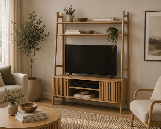 Soho Small Display Media / TV Unit - Natural
