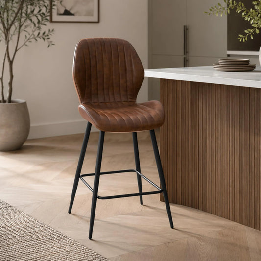 Fontana Bar Stool - Tan