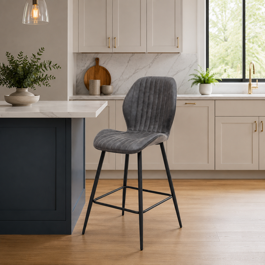 Fontana Bar Stool - Charcoal