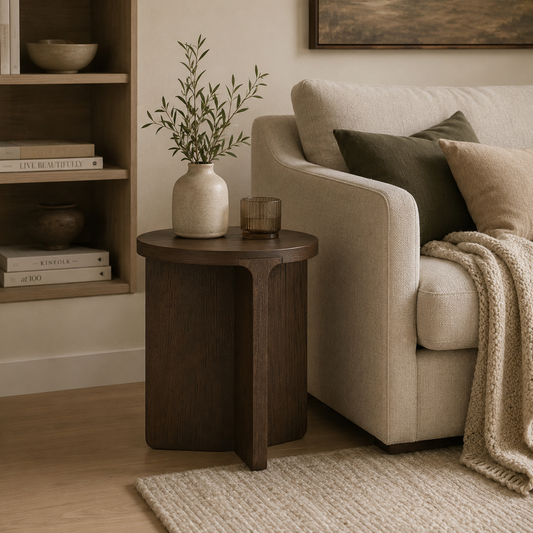 California Round Side Table