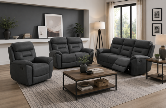 Canterbury Sofa Sets - Slate Grey