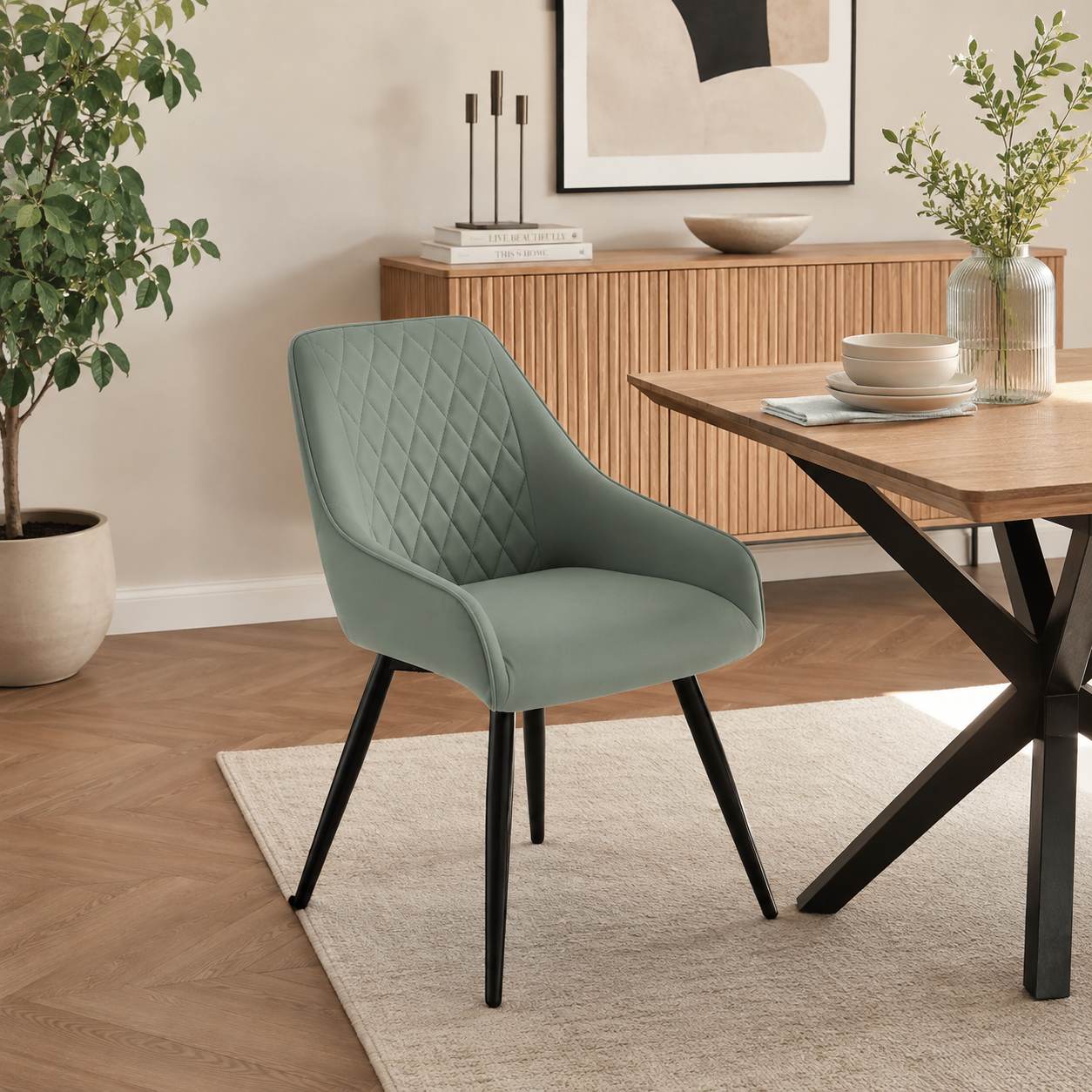 Gabriel Dining Chair - Grey