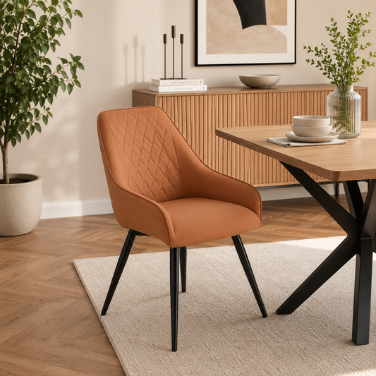 Gabriel Dining Chair - Tan