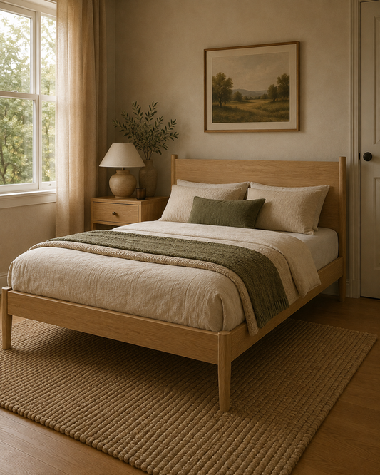 Paris Bed Frame - Light Oak