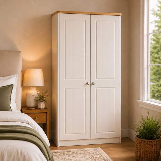 Eden Two Door Wardrobe (Colour & Handle Options)