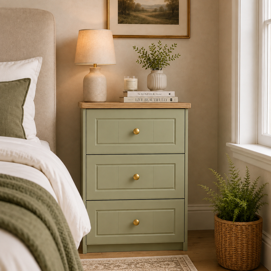 Eden Bedside Locker (Colour & Handle Options)