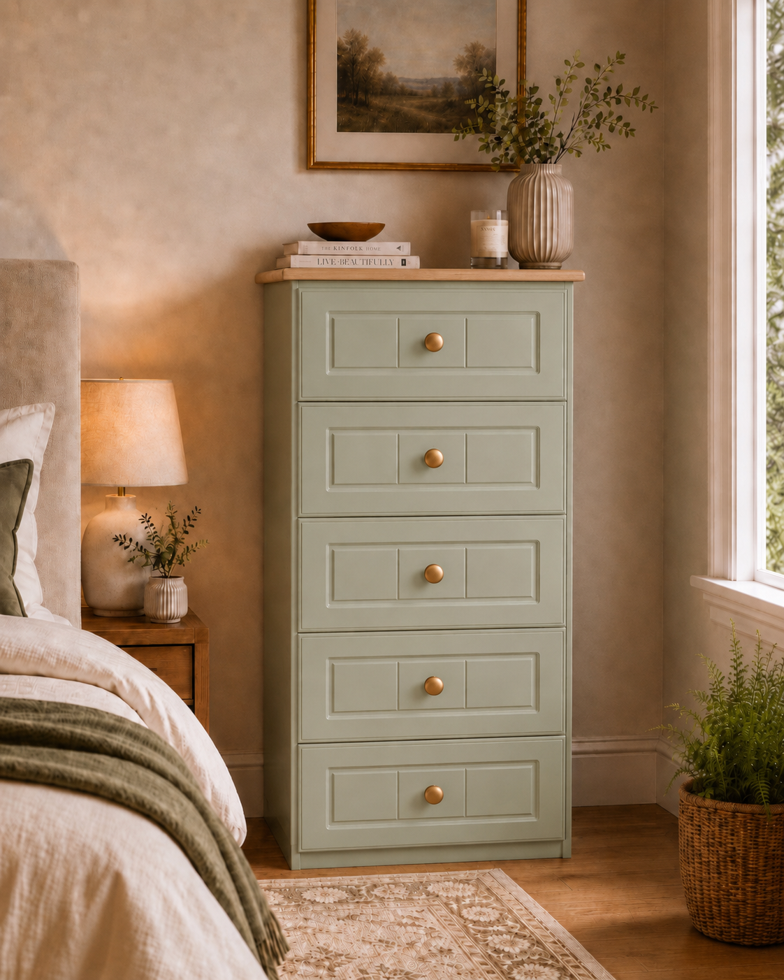 Eden Tall Boy (Colour & Handle Options)