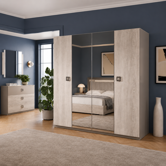 San Martino Four Door Wardrobe