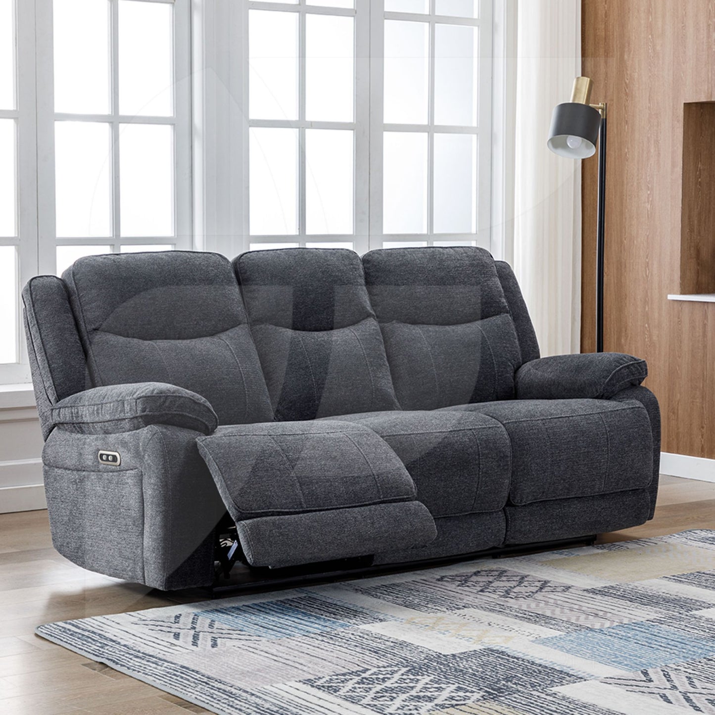 Barton Sofa Sets - Dark Grey