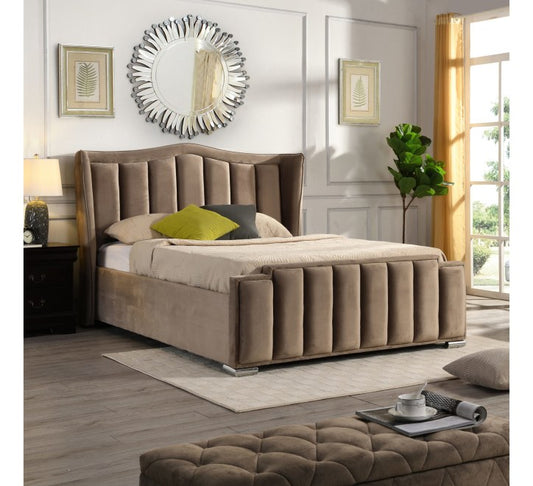 Aria Ottoman Bedframe - Mink