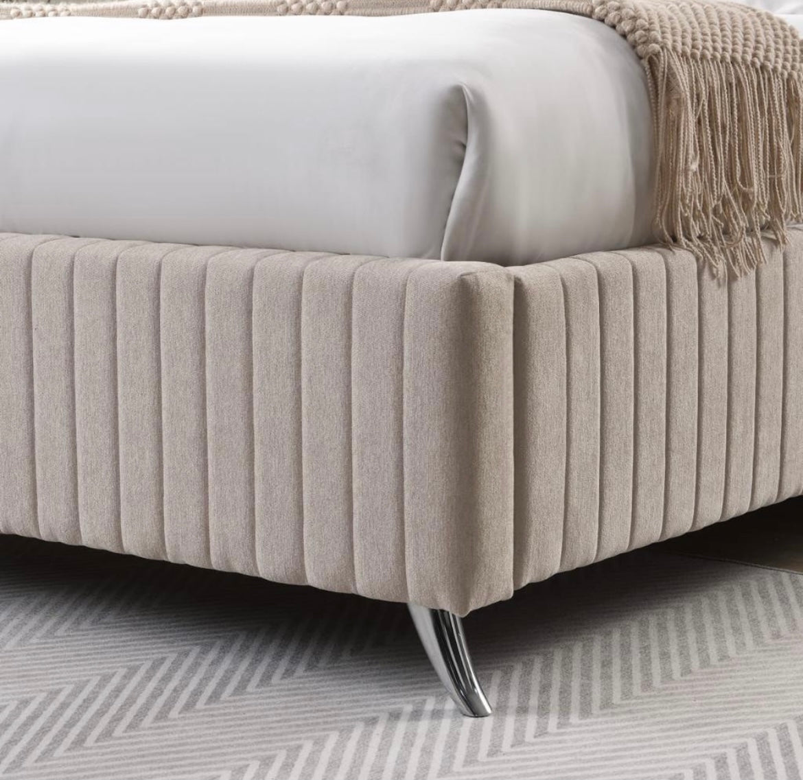 Cork Bed Frame - Cream