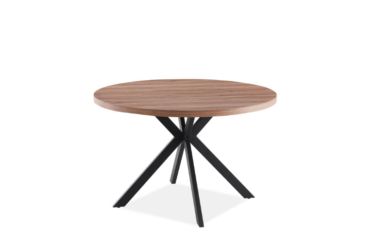 Oxford Round Dining Table - Walnut