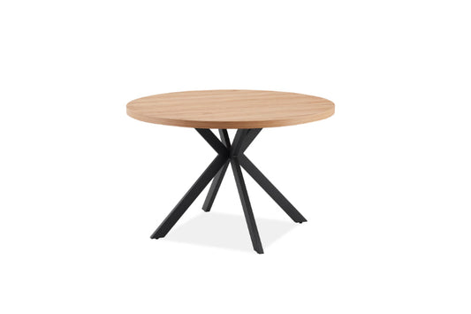 Oxford 1.2m Round Dining Table - Oak